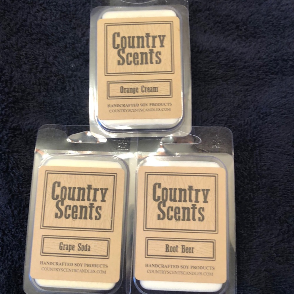 Country Scents Wax Melts Soda Bundle